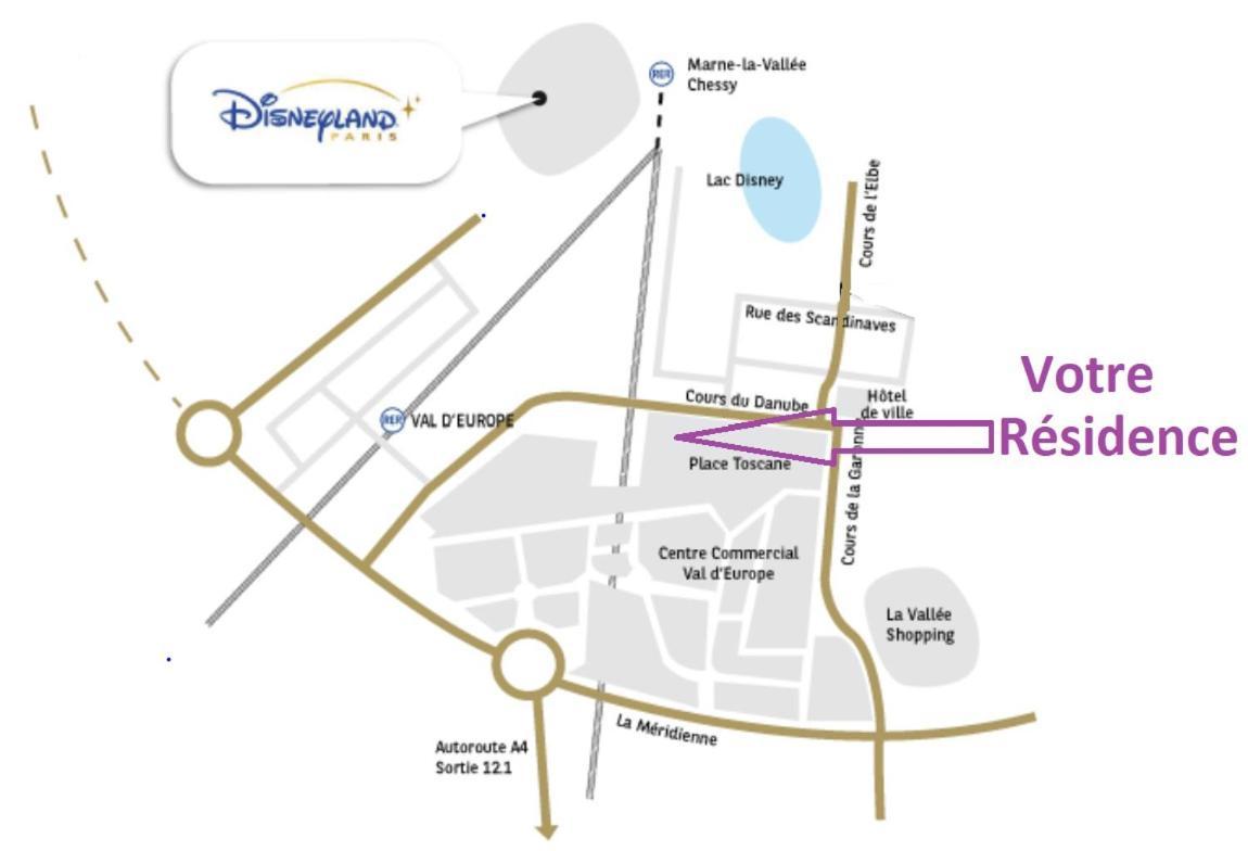 Proche Disneyland, Val D'europe, Paris #2 Serris